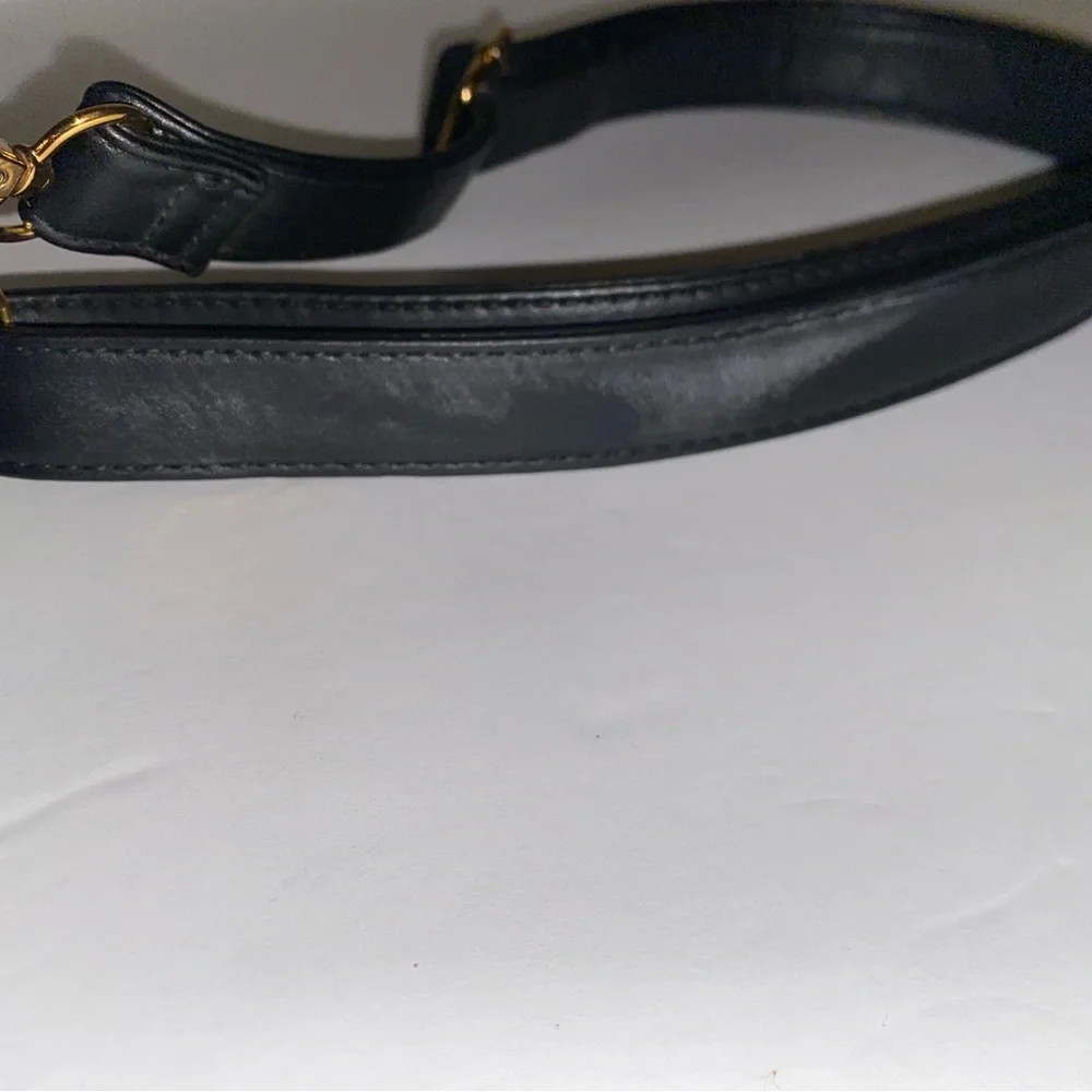 Like Dreams Black Leather chained backpack